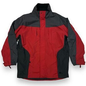 SPLITRAIL XTREME OUTDOORS Red & Black Snow Ski Coat